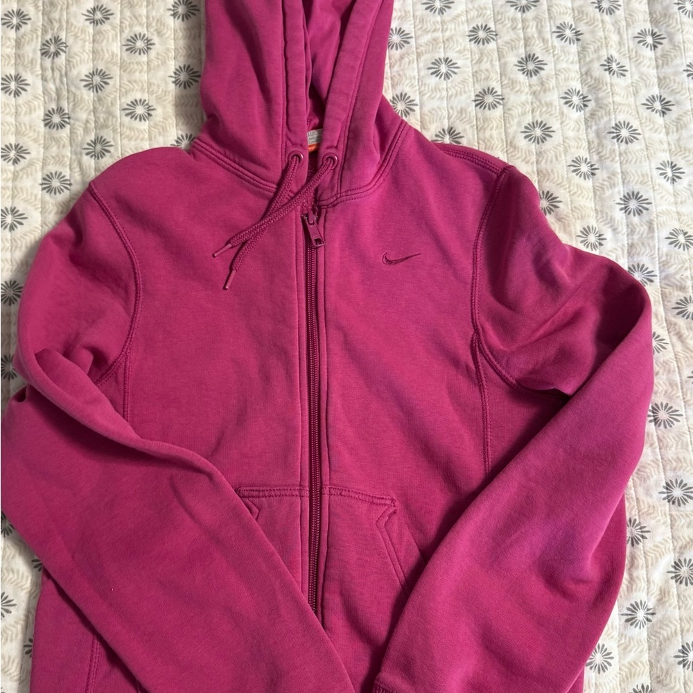Womens xs Nike Fuchsia Athletic Hoodie